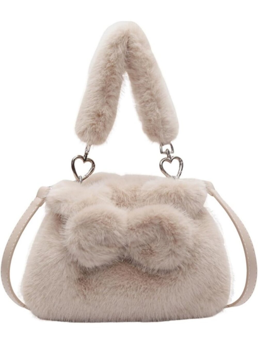 Cozy Fluffy Shoulder Bag for Women | Cute Fuzzy Crossbody & Elegant Satchel